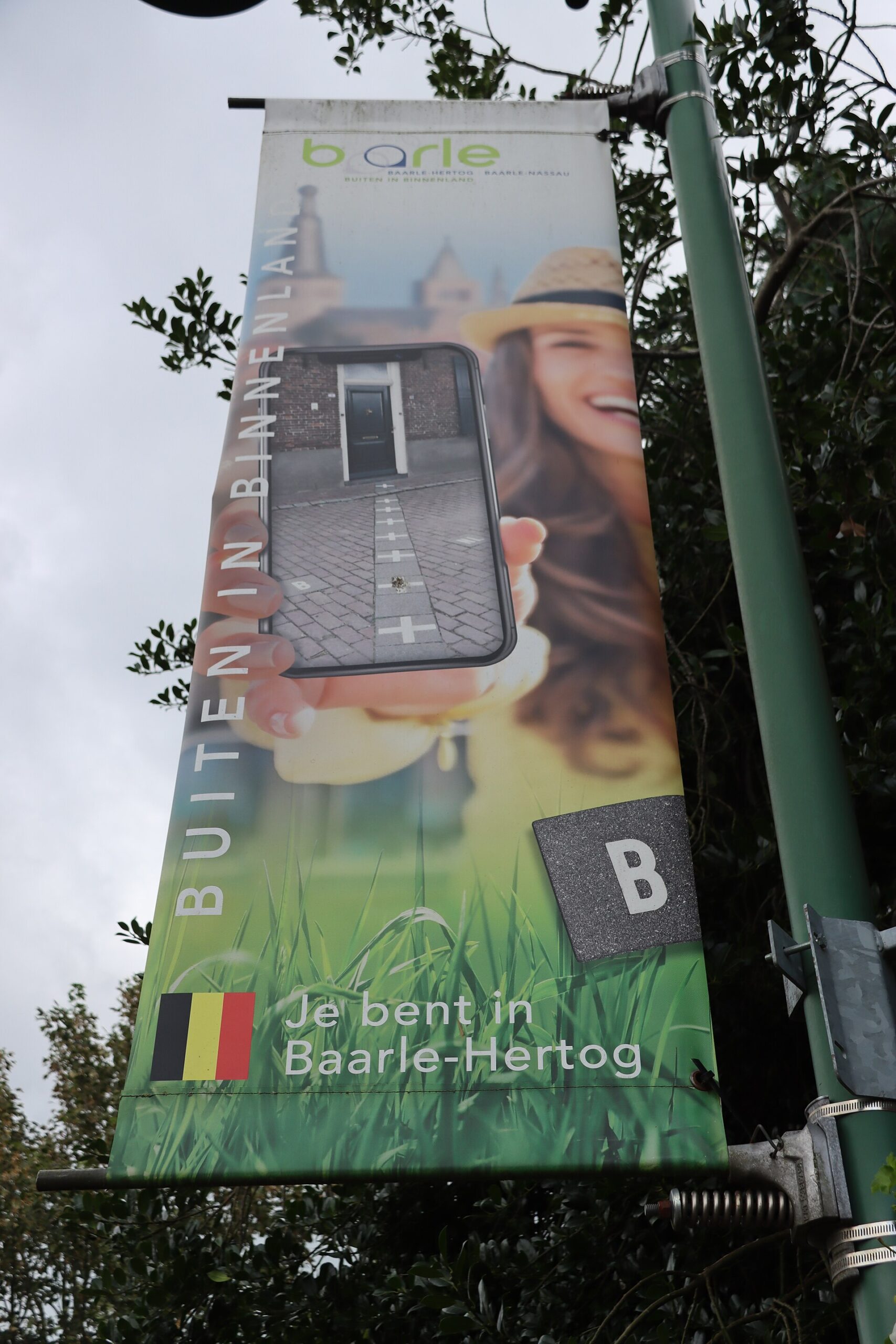 Frontera urbana en Baarle-Hertog y Baarle-Nassau