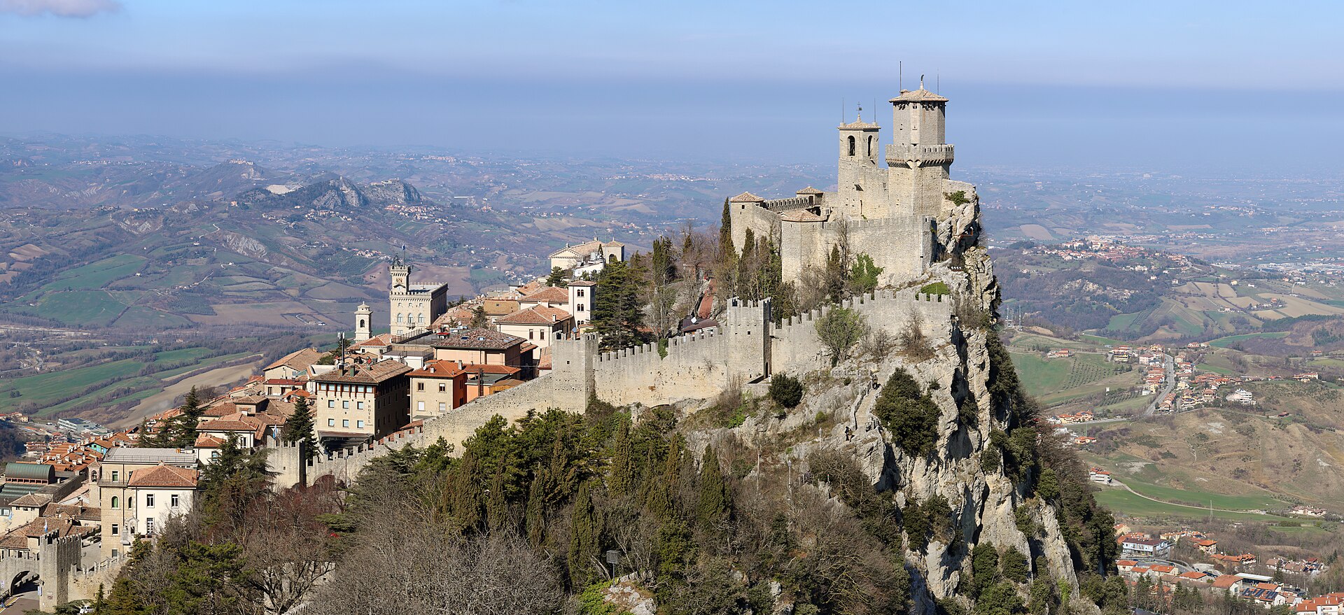Fortaleza Guaita en San Marino